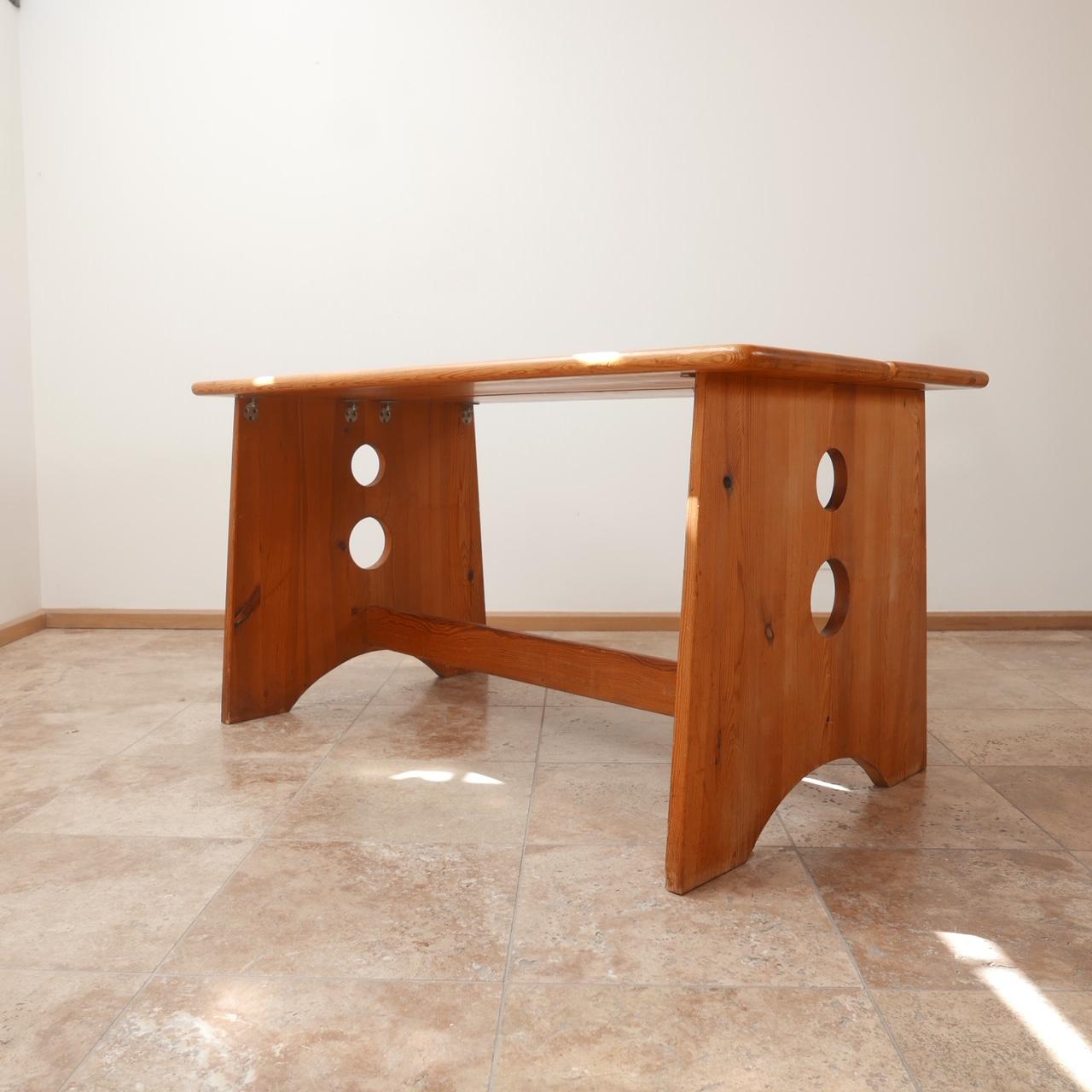 Gilbert Marklund Swedish Pine Midcentury Dining Table 5