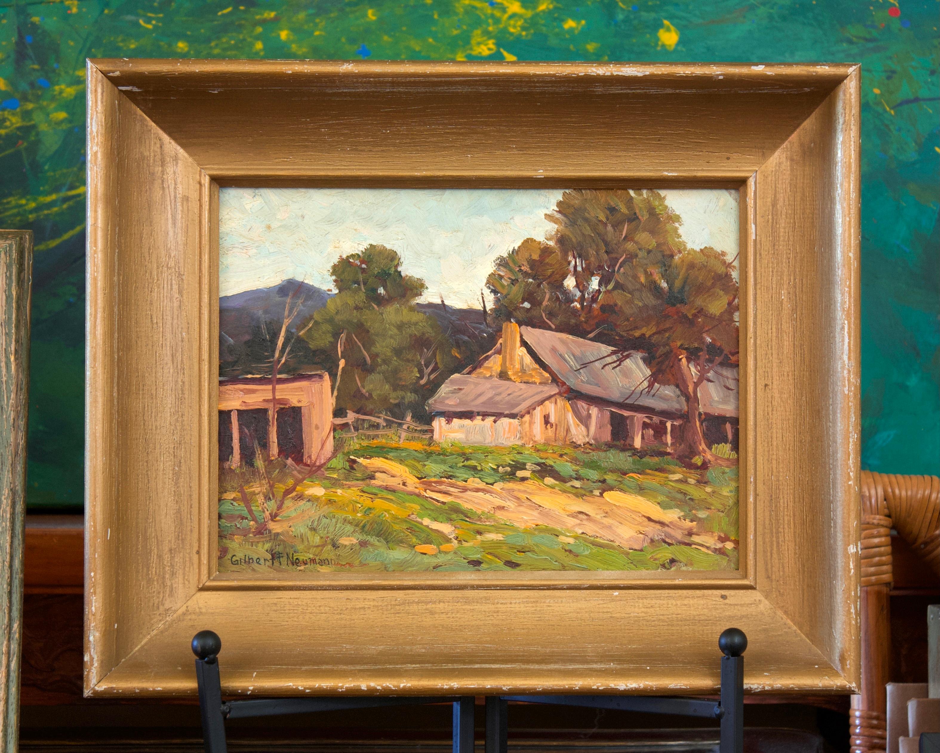 Casa antigua, construida en 1848 - Painting de Gilbert Neumann