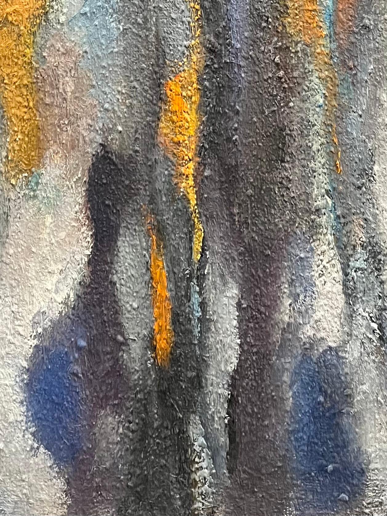 Eine Begegnung von Gilbert Pauli – Öl auf Leinwand 55x81 cm im Angebot 3