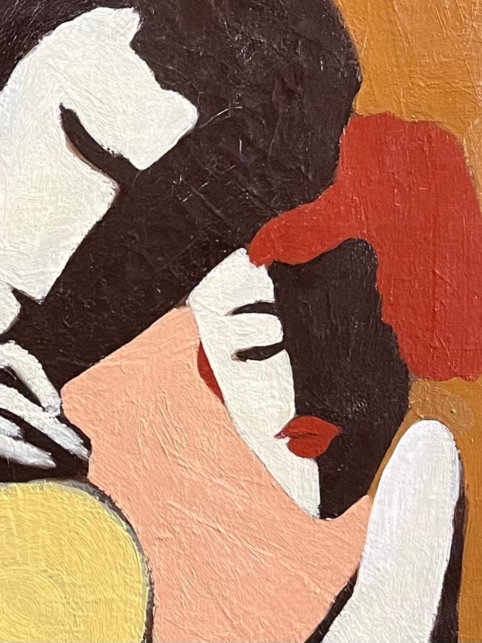 Before dawn by Gilbert Pauli - Oil on canvas 38x50 cm For Sale 3