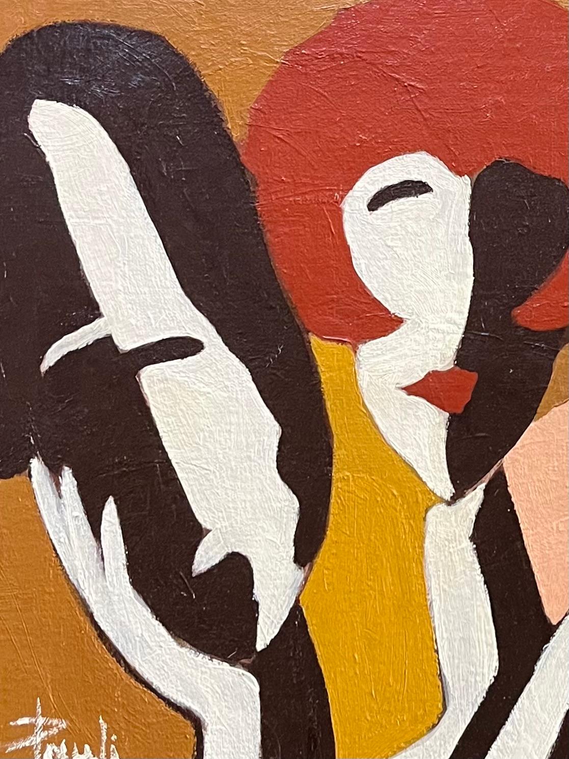 Before dawn by Gilbert Pauli - Oil on canvas 38x50 cm For Sale 4