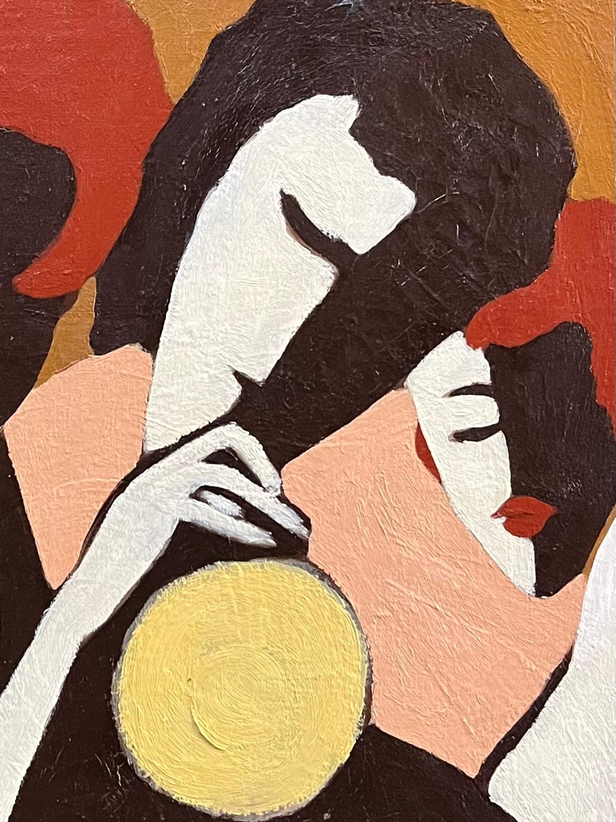 Before dawn by Gilbert Pauli - Oil on canvas 38x50 cm For Sale 5