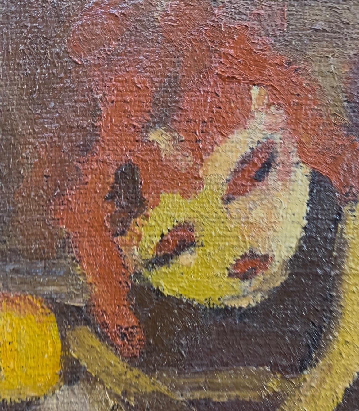 Under the Ladder by Gilbert Pauli - Oil on canvas 38x50 cm For Sale 3