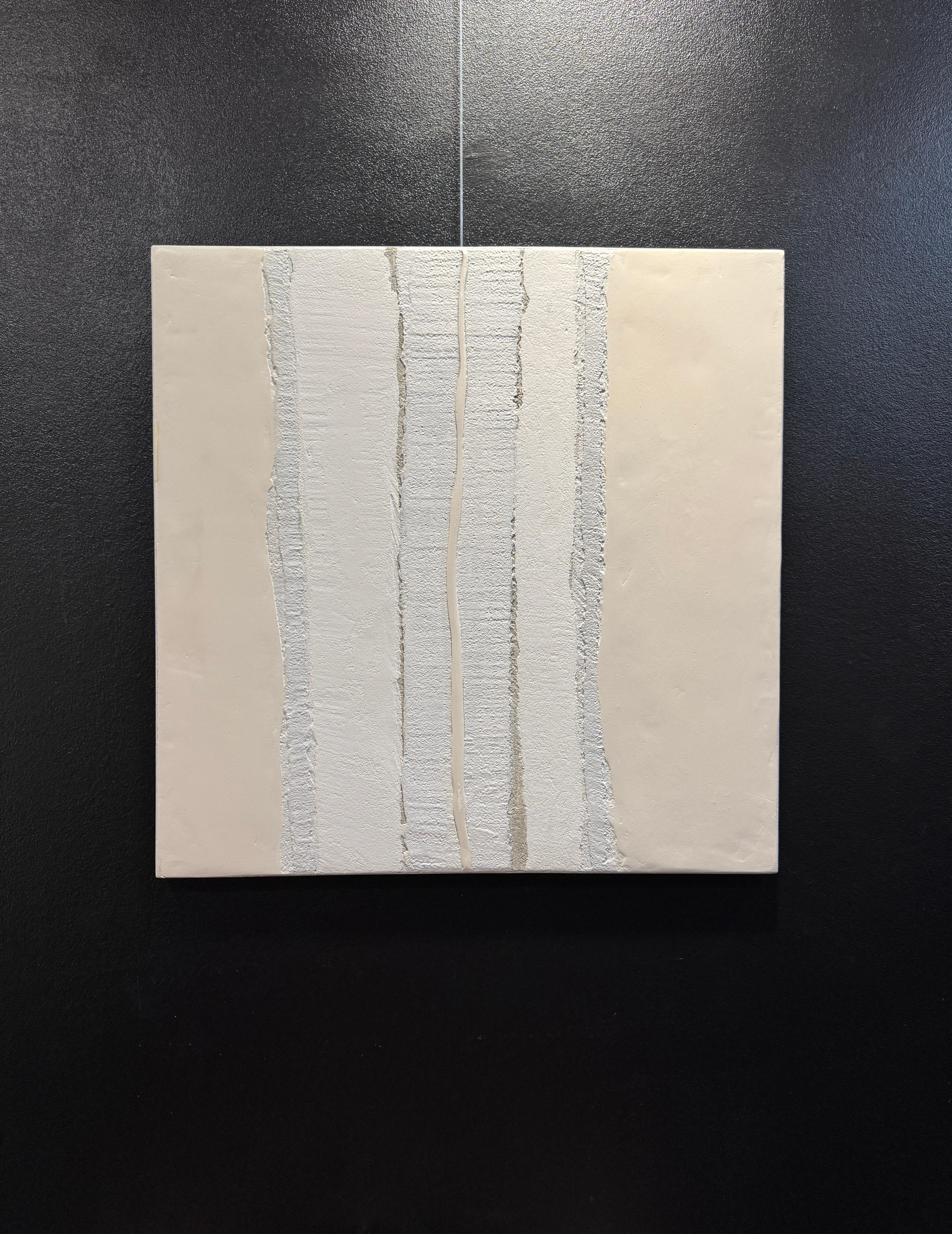 Birth and Mourning n°5 by Gilbert Pauli - Mixed media 66x66 cm For Sale 1