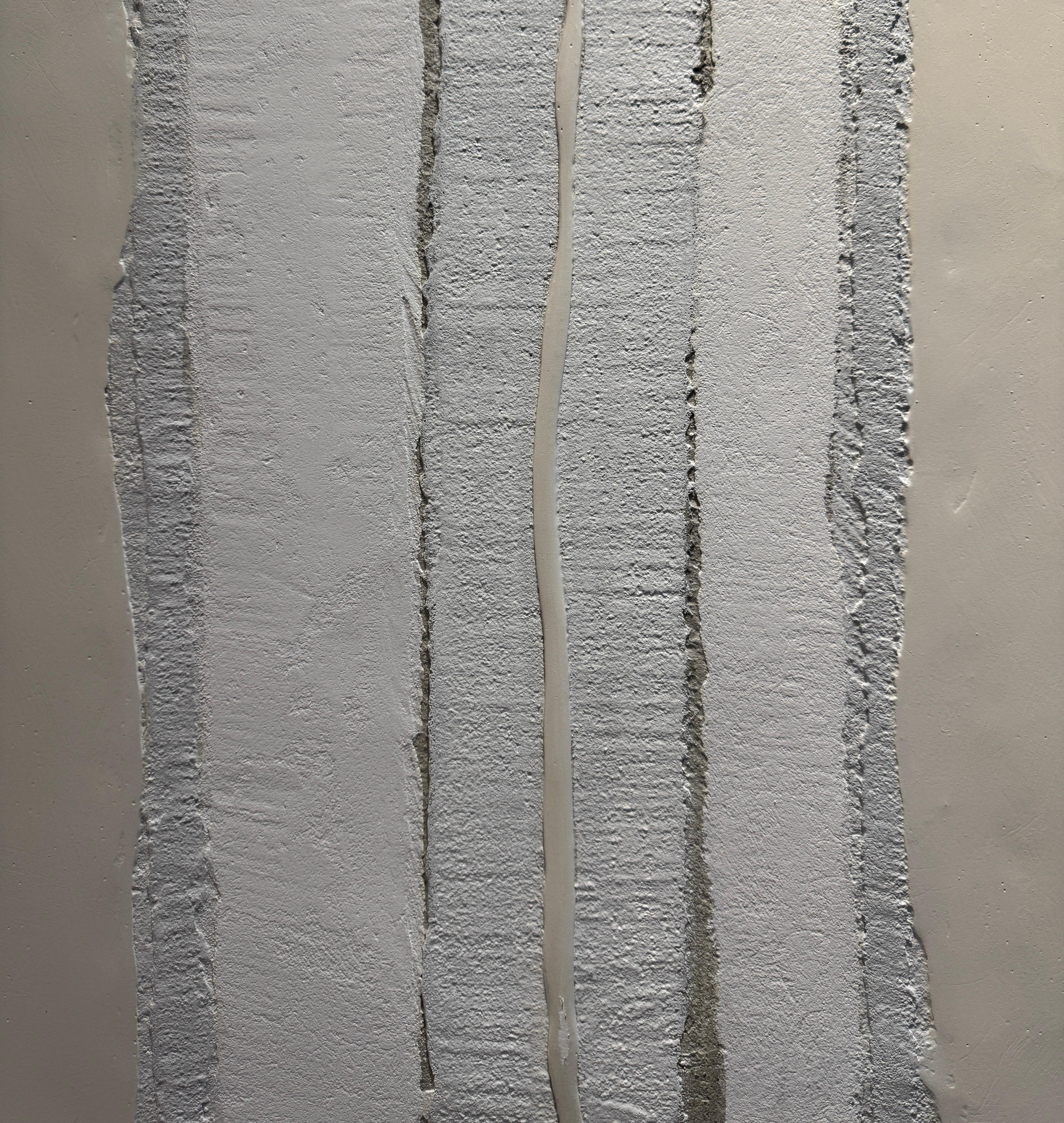 Birth and Mourning n°5 by Gilbert Pauli - Mixed media 66x66 cm For Sale 3