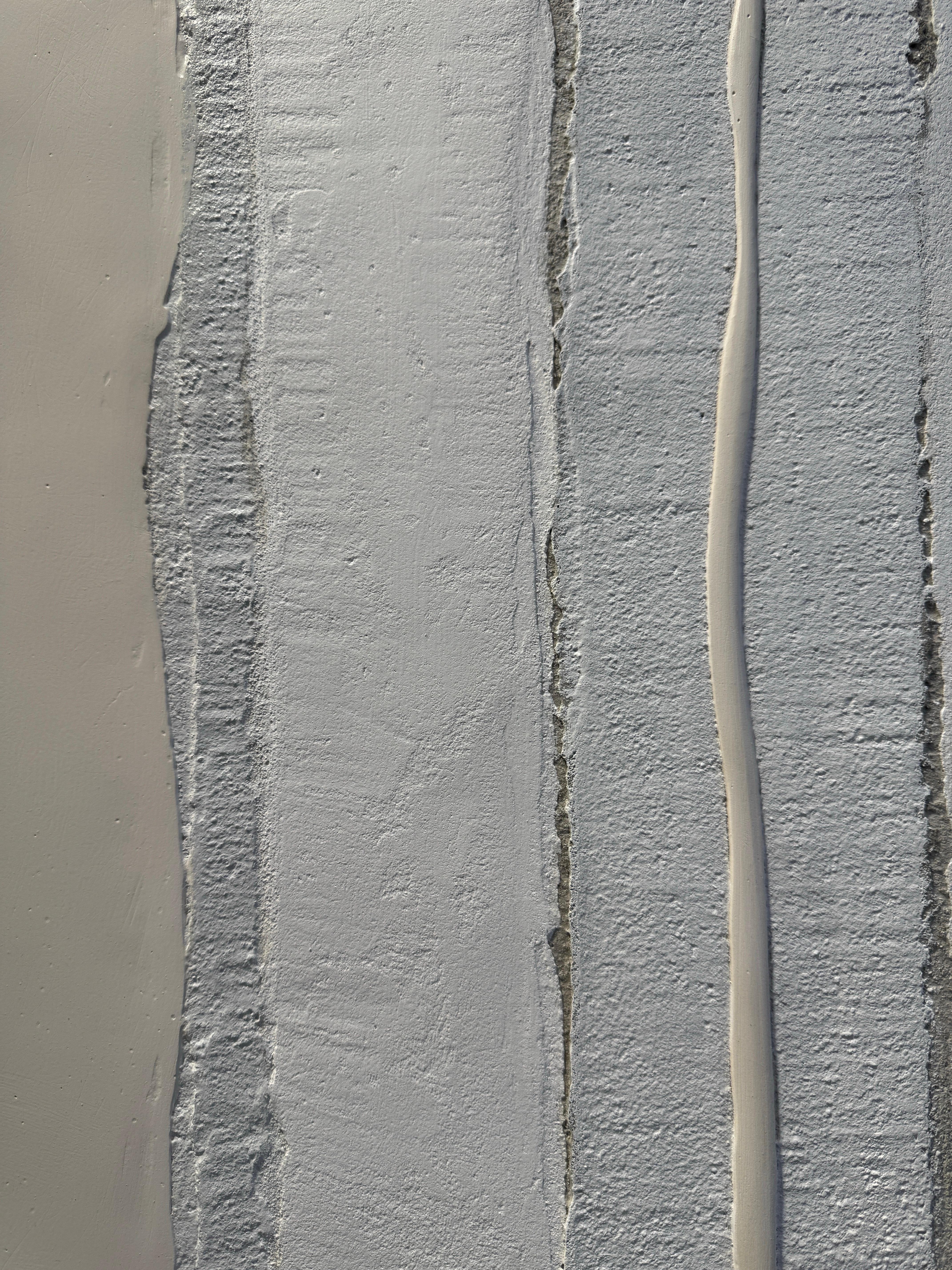 Birth and Mourning n°5 by Gilbert Pauli - Mixed media 66x66 cm For Sale 5