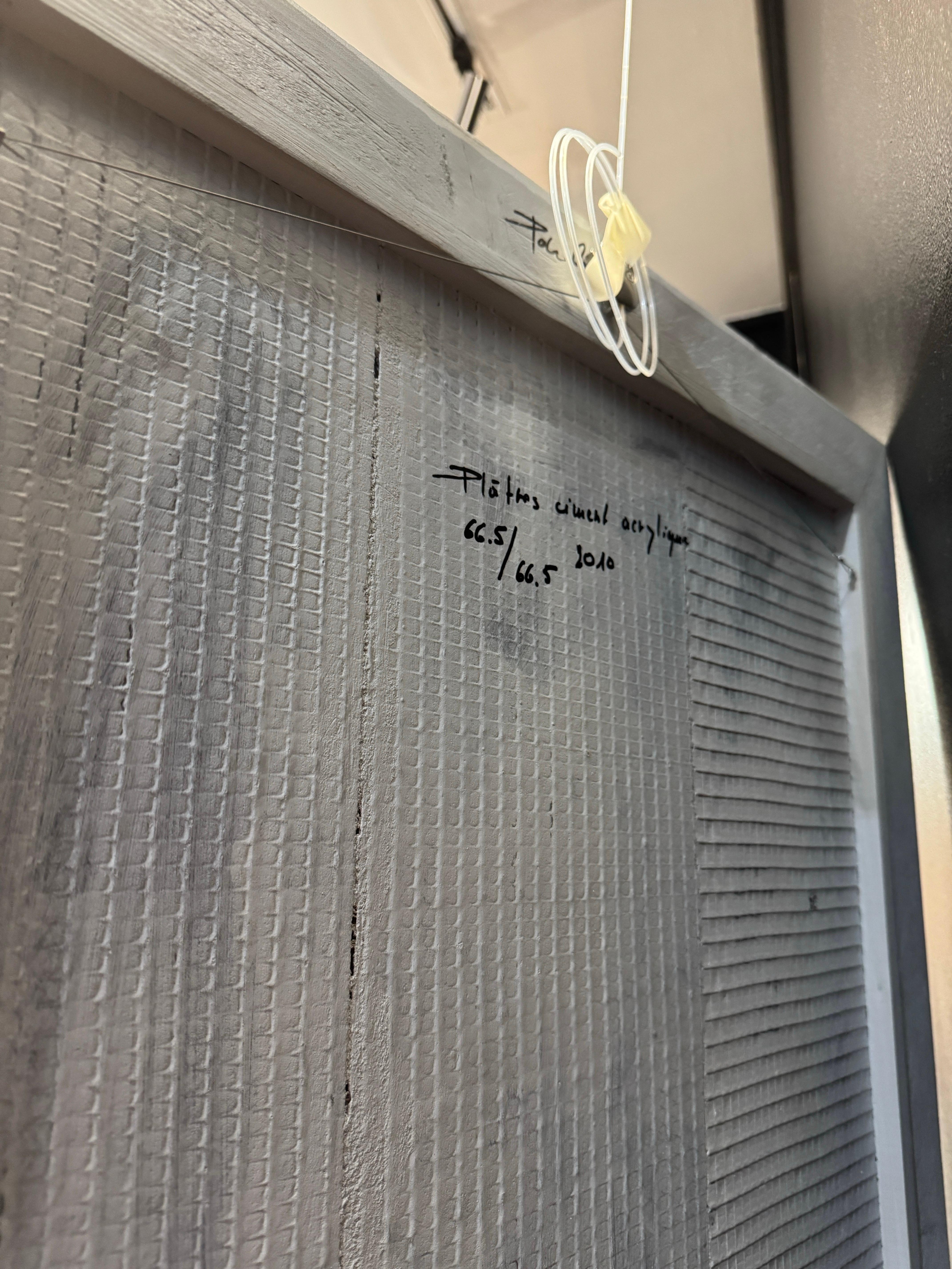 Birth and Mourning n°5 by Gilbert Pauli - Mixed media 66x66 cm For Sale 8