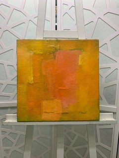 Calendula von Gilbert Pauli – Öl auf Leinwand 41x41 cm