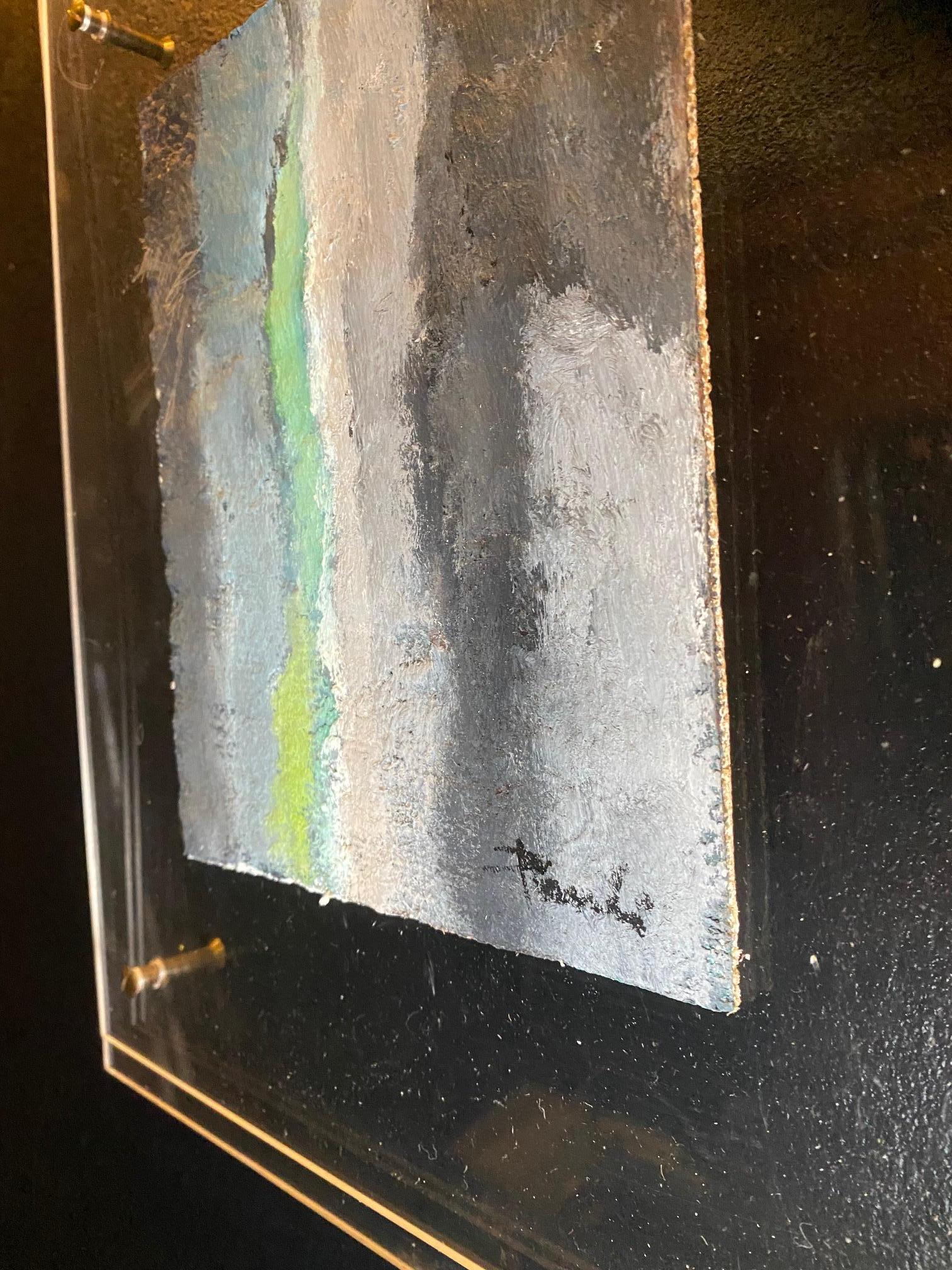 „Choisir“ von Gilbert Pauli – Öl auf Leinwand 17x21 cm im Angebot 6