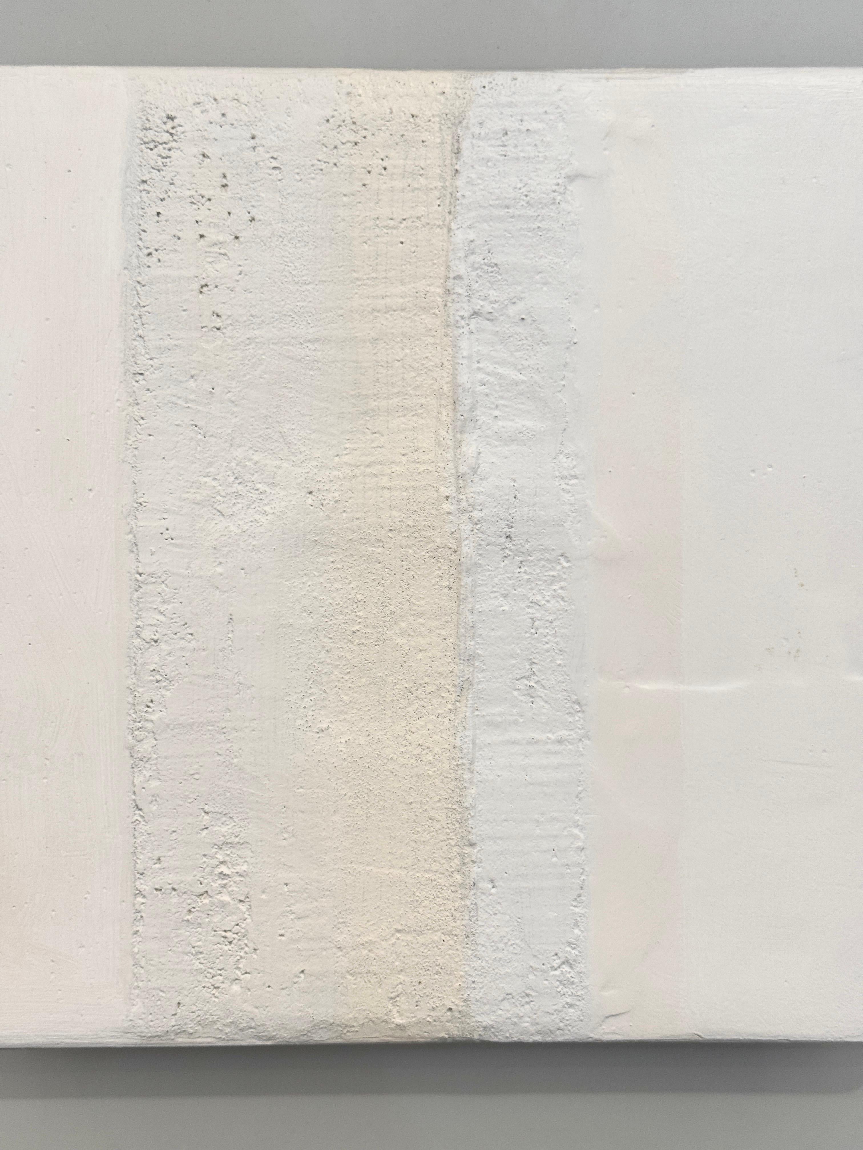 Collection plaster and cement N°3 by Gilbert Pauli - Mixed Media 47x47 cm For Sale 1