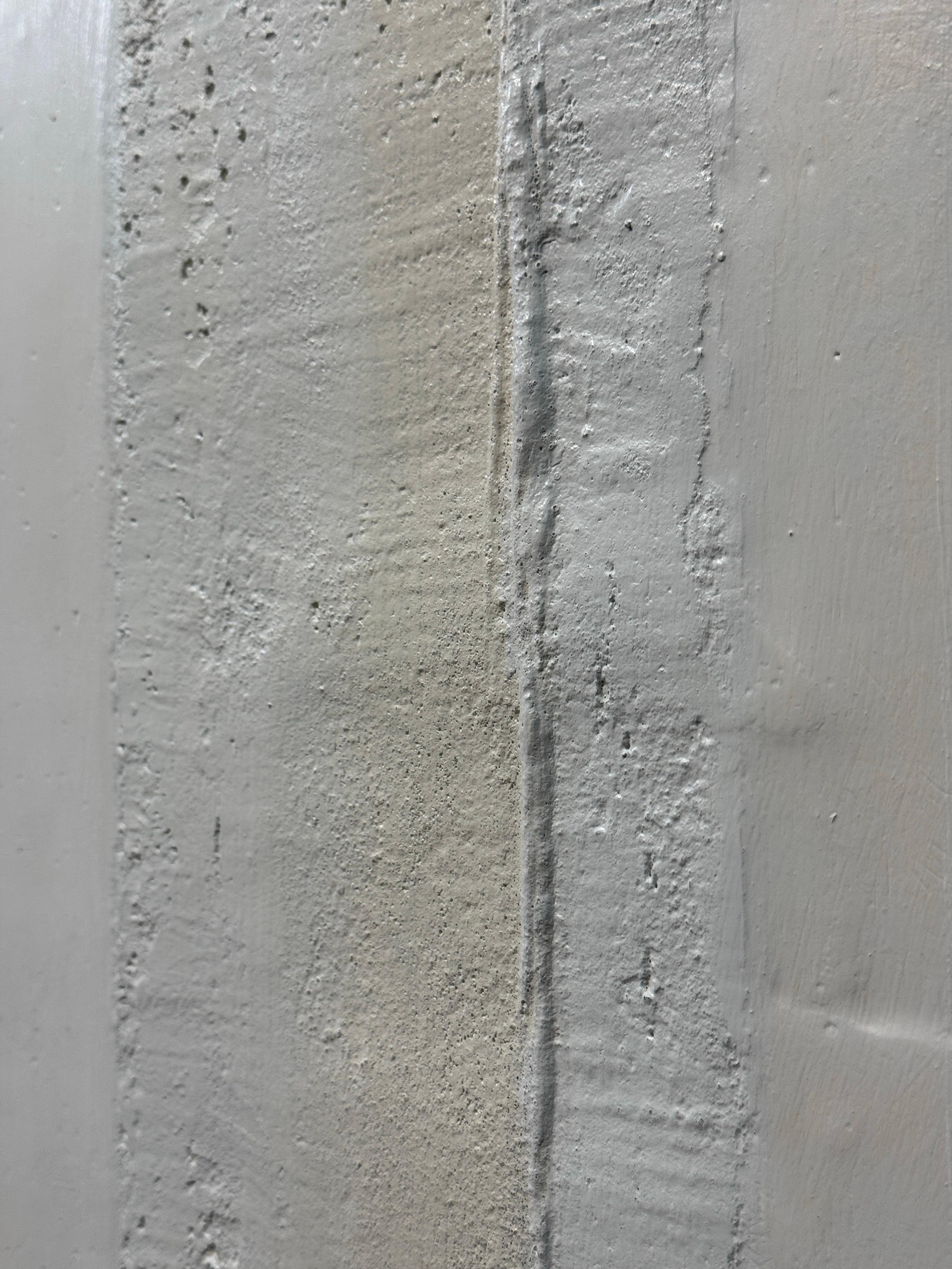 Collection plaster and cement N°3 by Gilbert Pauli - Mixed Media 47x47 cm For Sale 2