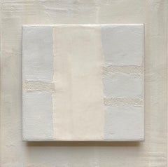 Collection plaster and cement n°6 by Gilbert Pauli - Mixed media 67x67 cm