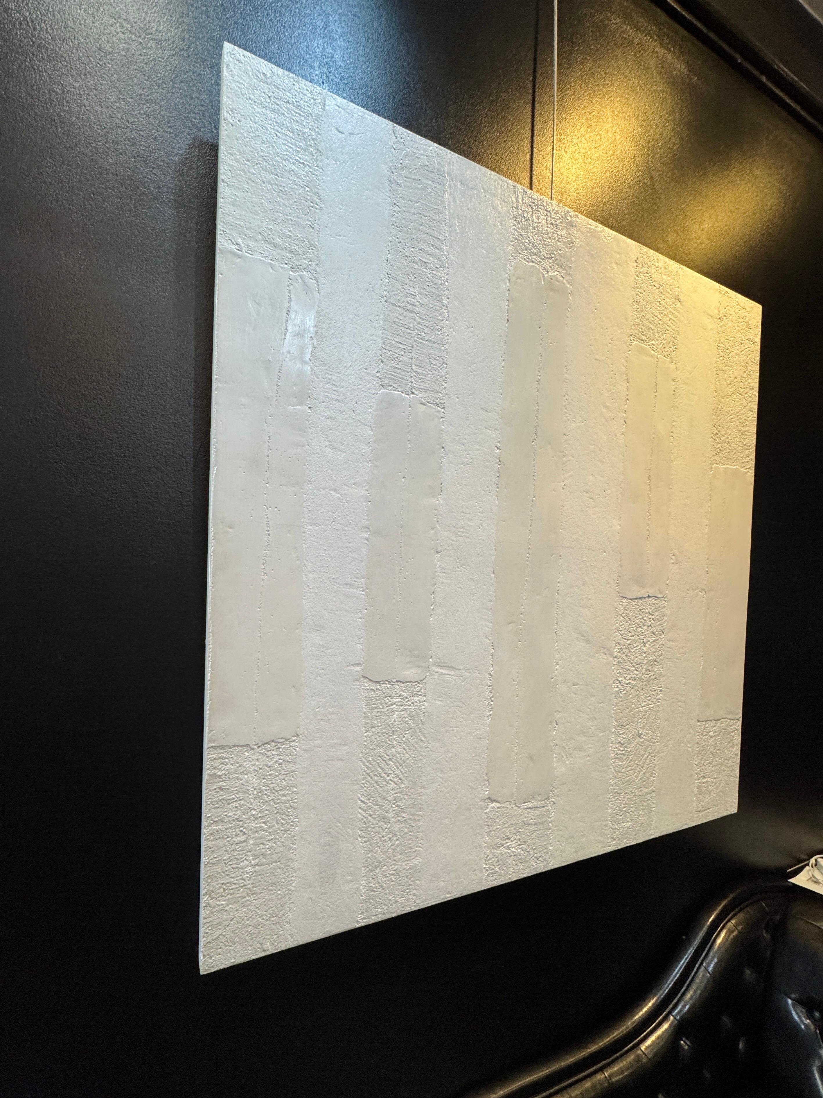 Collection plaster and cement N°7 by Gilbert Pauli - Mixed Media 120x120 m For Sale 2