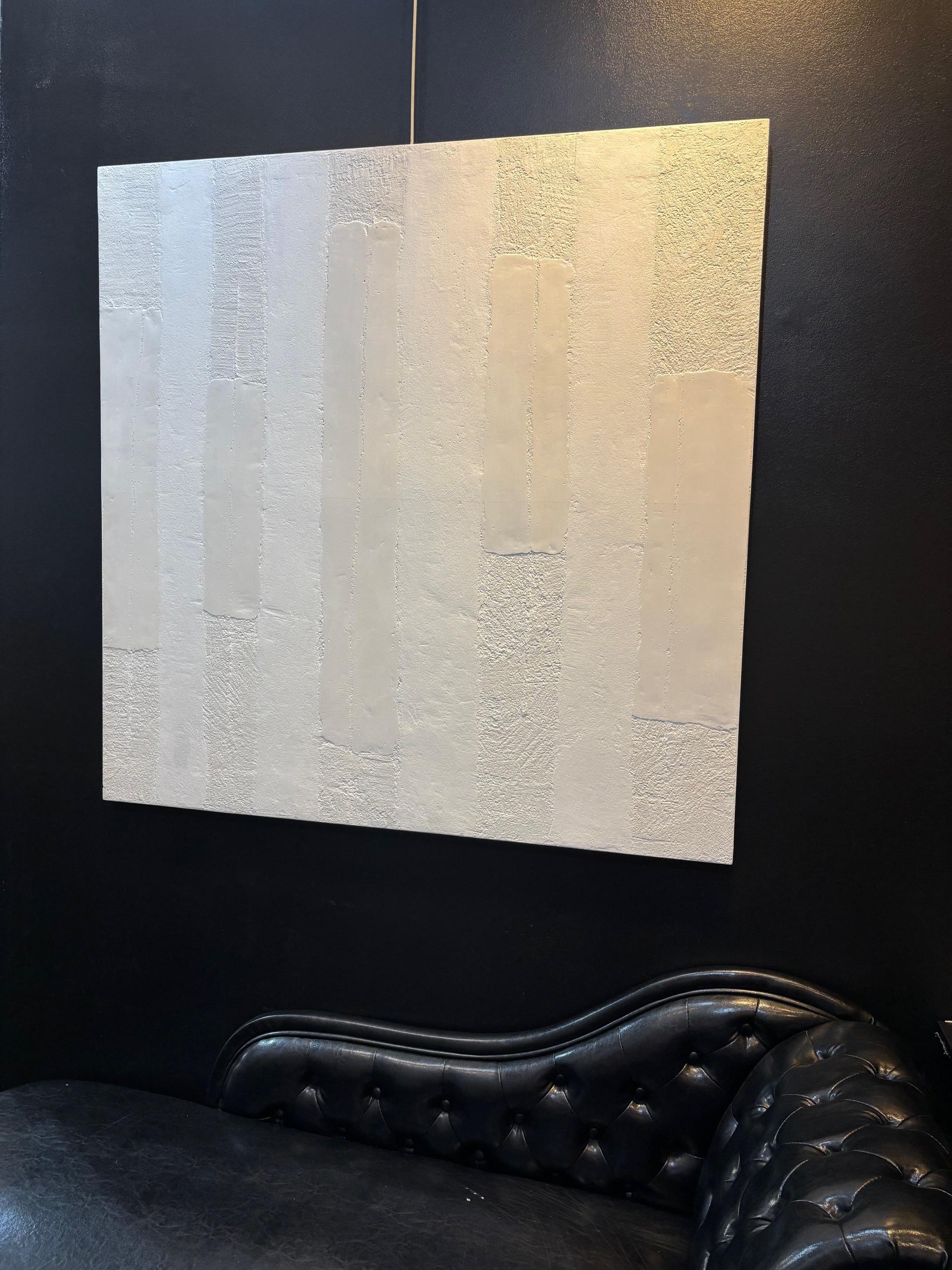 Collection plaster and cement N°7 by Gilbert Pauli - Mixed Media 120x120 m For Sale 8