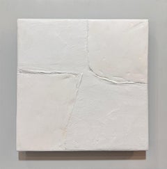 Collectional plâtre et ciment n°8 de Gilbert Pauli - Technique mixte - 57x57 cm