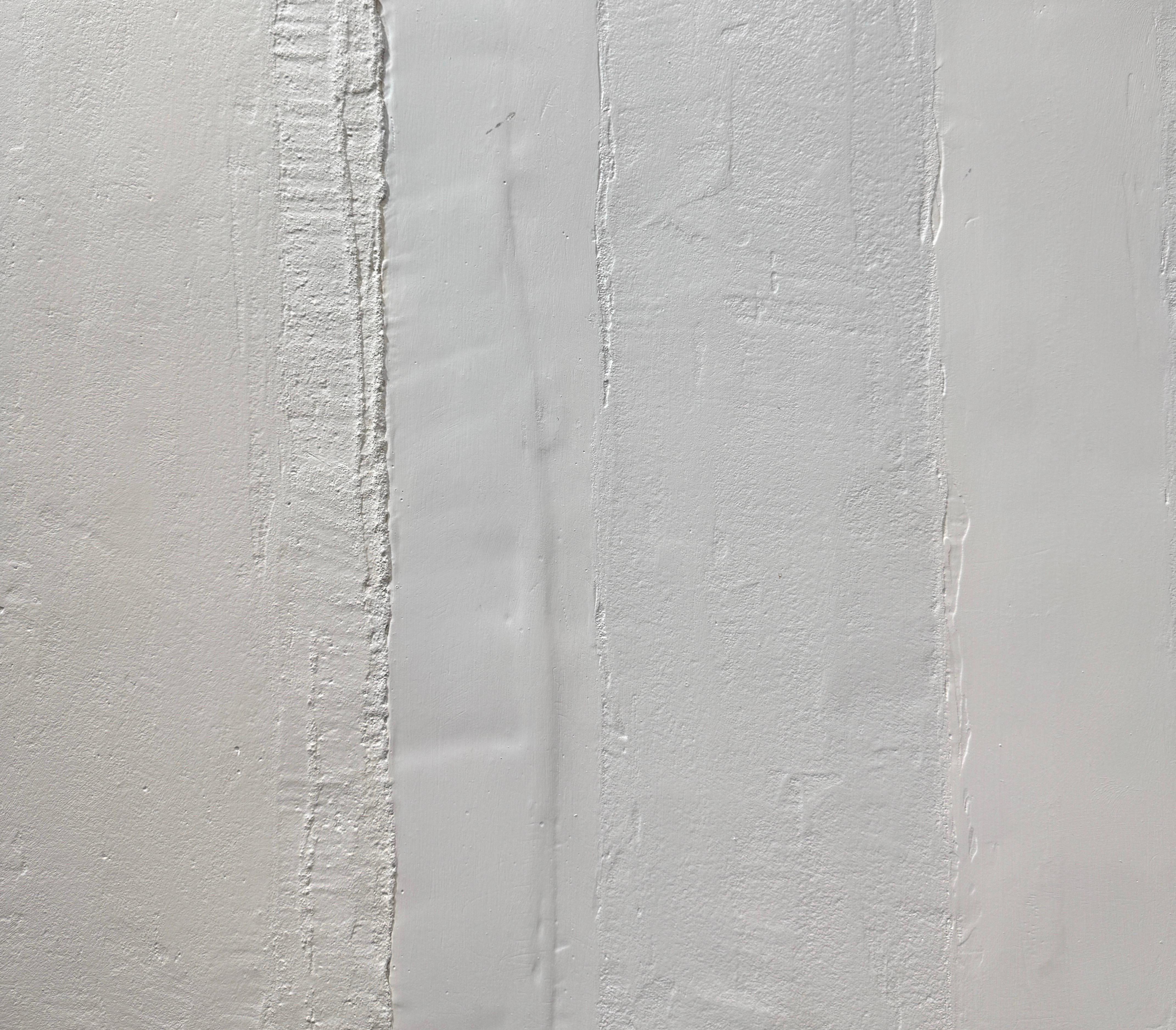 Collection plaster and cement n°9 by Gilbert Pauli - Mixed media 61x126 cm For Sale 4