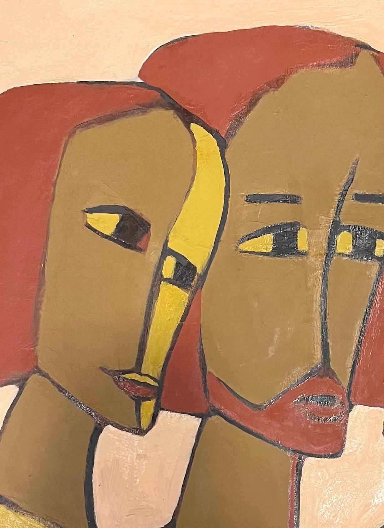 Die Gefährten von Emmaüs von Gilbert Pauli - Öl auf Leinwand 38x46 cm im Angebot 6