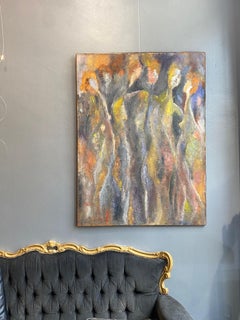 Enlacer by Gilbert Pauli - Oil on canvas 130x97 cm