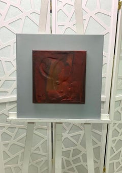 "Erica" by Gilbert Pauli - Mixed media 30x30 cm