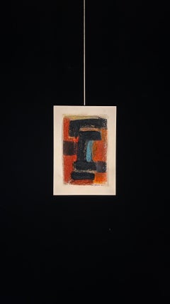 Soul Faces n°16 di Gilbert Pauli - Pastello su carta 30x42 cm