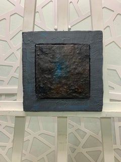 Flags of peace n°44 by Gilbert Pauli - Oil paint 18x18 cm