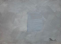 Grey/blue shade by Gilbert Pauli - Oil on canvas 21x29 cm