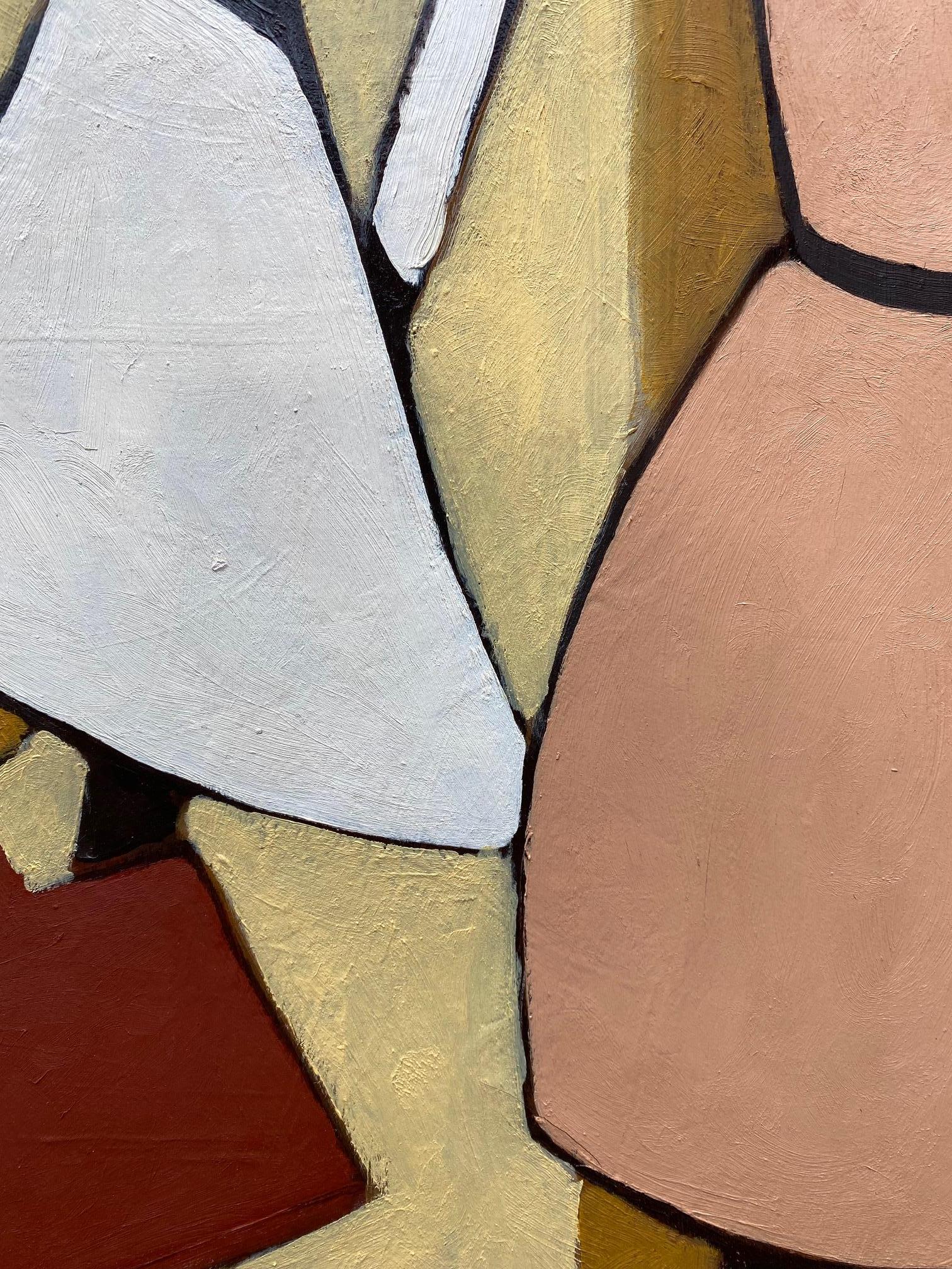„Hats“ von Gilbert Pauli – Öl auf Leinwand 46x61 cm im Angebot 5