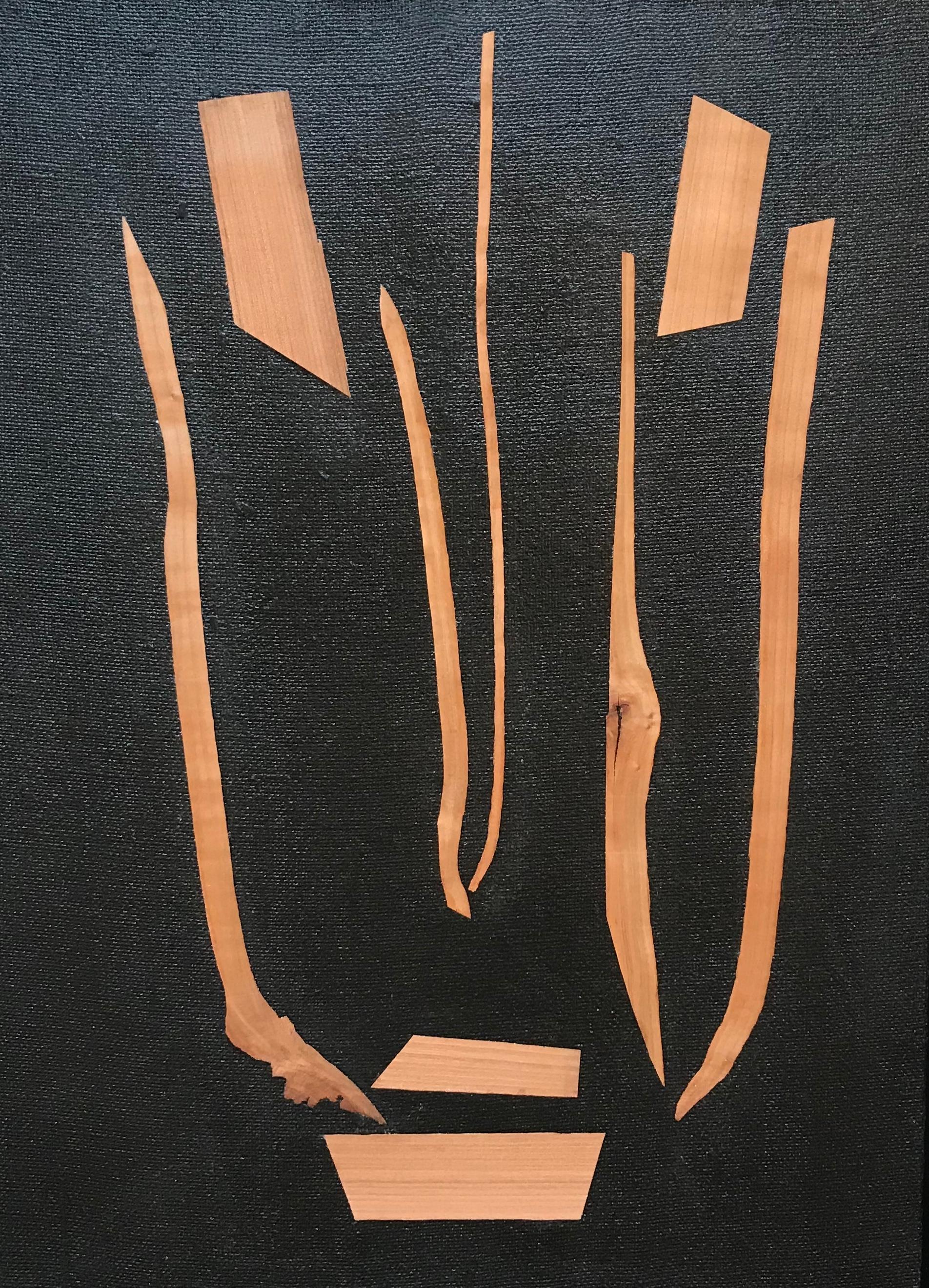 Gilbert Pauli Abstract Painting – Soul of the forest n2