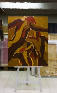 The right Larron by Gilbert Pauli - Oil on canvas 100x81 cm