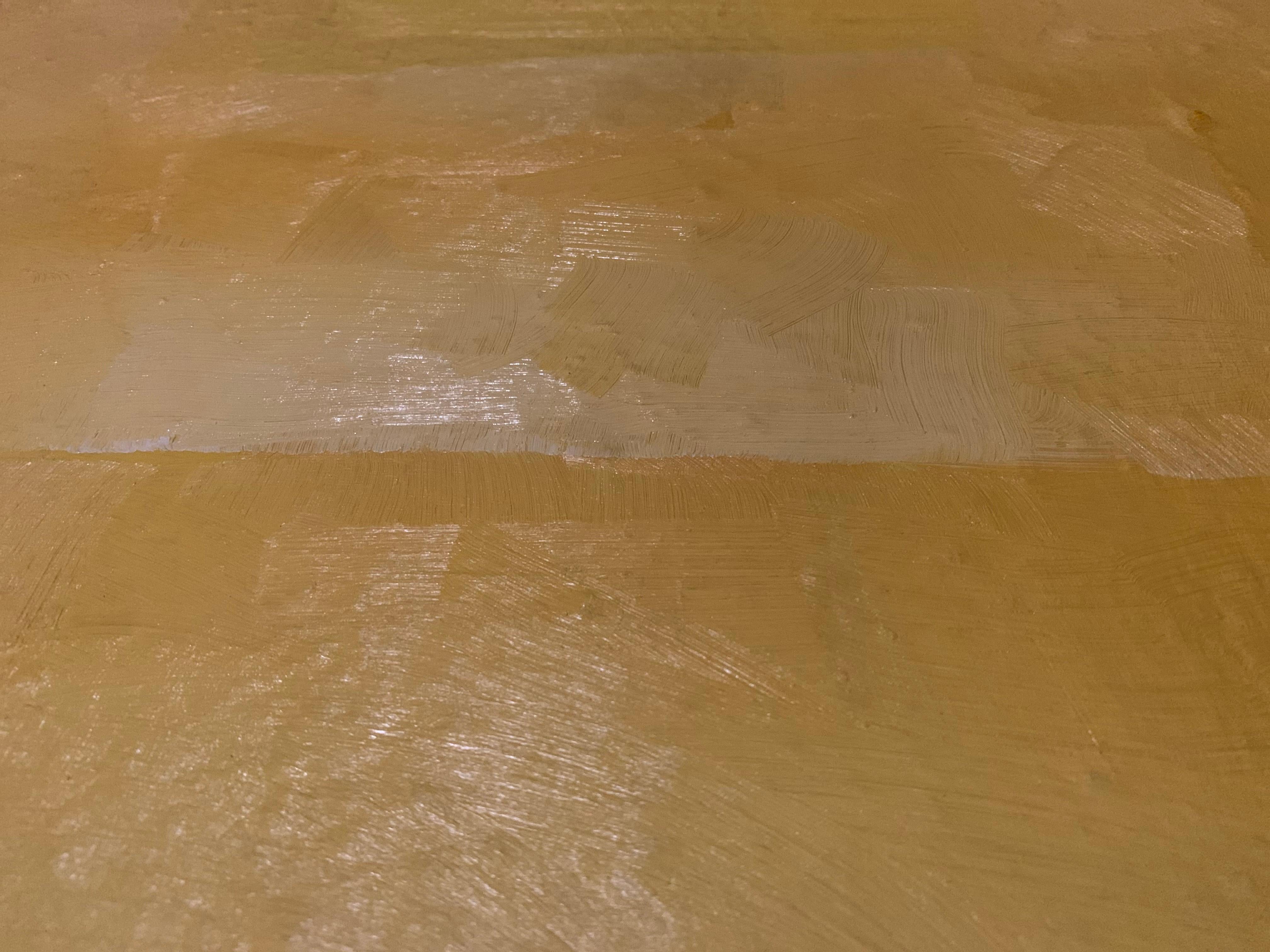 Bandiere della pace n°27 - Abstract Painting Arancia di Gilbert Pauli