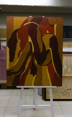 The excluded by Gilbert Pauli - Oil on canvas 81x100 cm