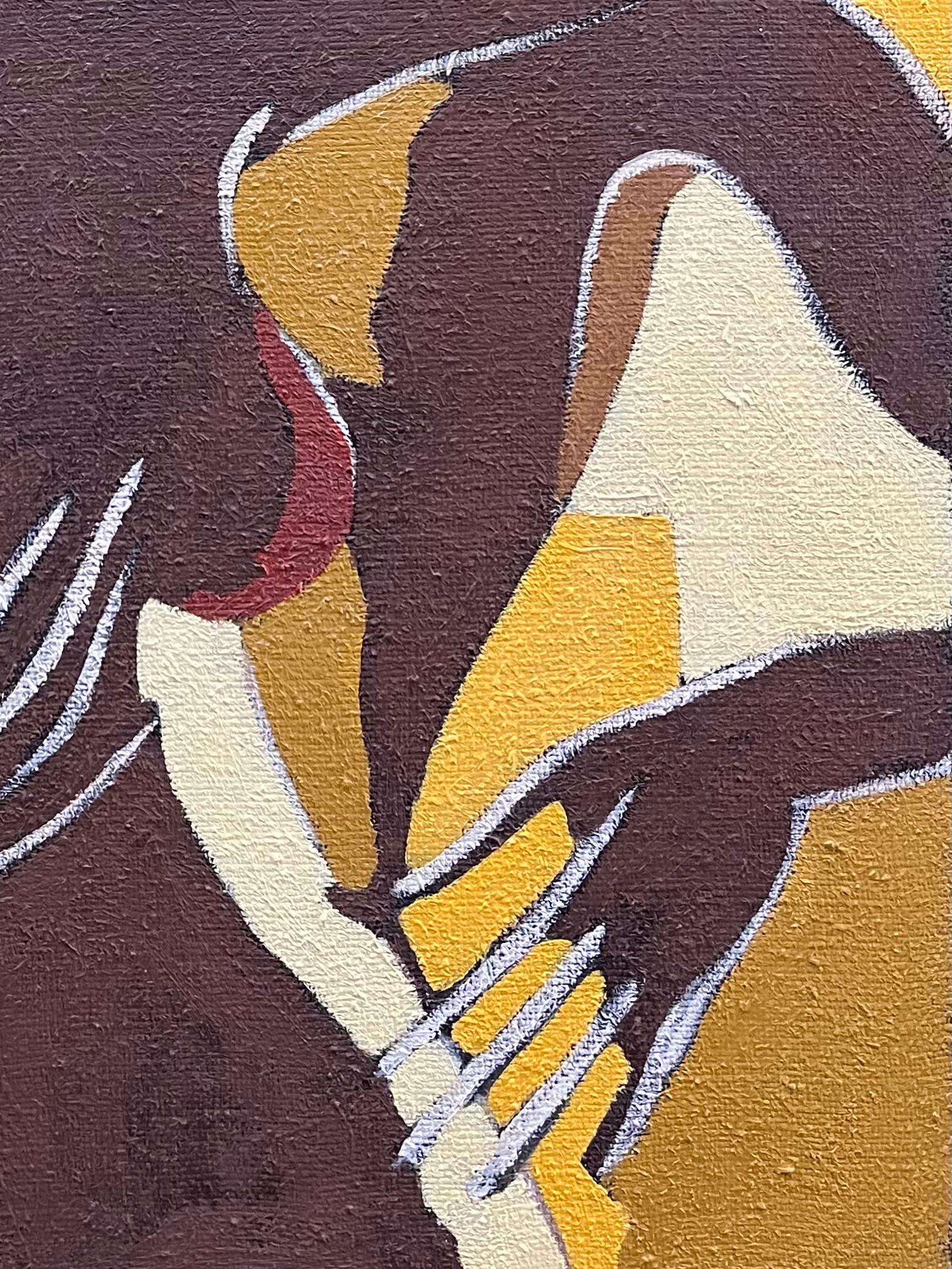 Love von Gilbert Pauli – Öl auf Leinwand 81x55 cm im Angebot 5