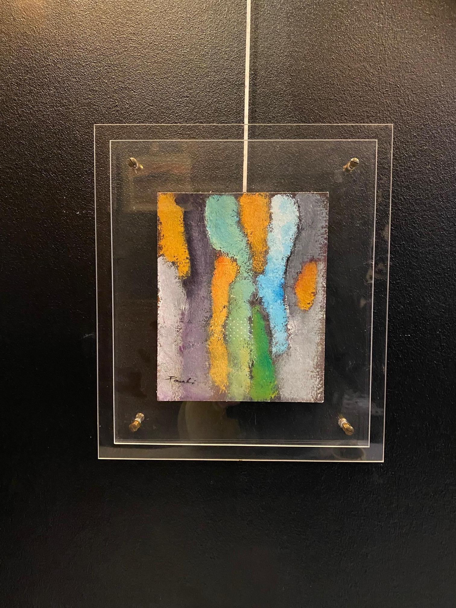 „Mimer“ von Gilbert Pauli - Öl auf Leinwand 19x23 cm im Angebot 3