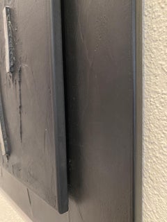 Mosaic composition by Gilbert Pauli - Mixed media 58x77 cm