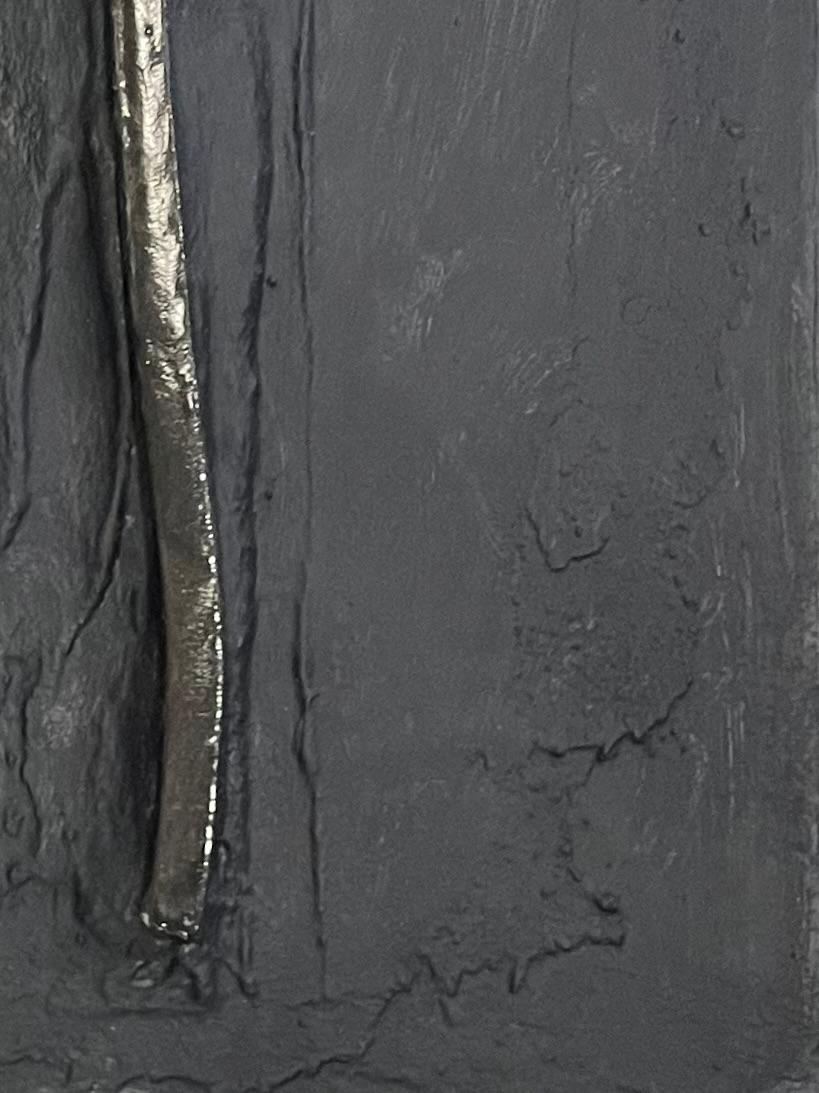 Mosaico - Abstract Painting Gris de Gilbert Pauli