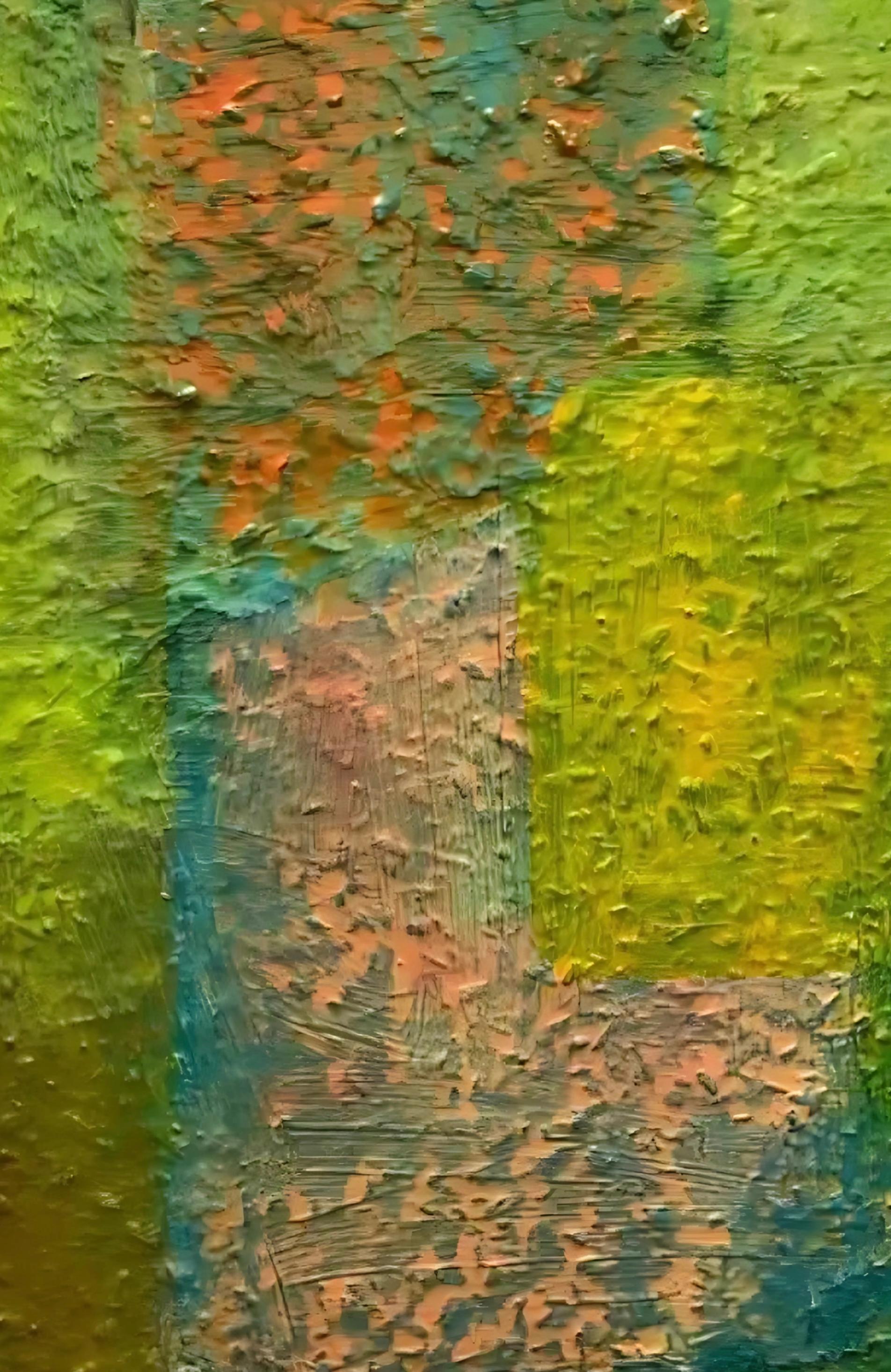 Olia di Gilbert Pauli - Pittura acrilica su carta 27x39 cm in vendita 7