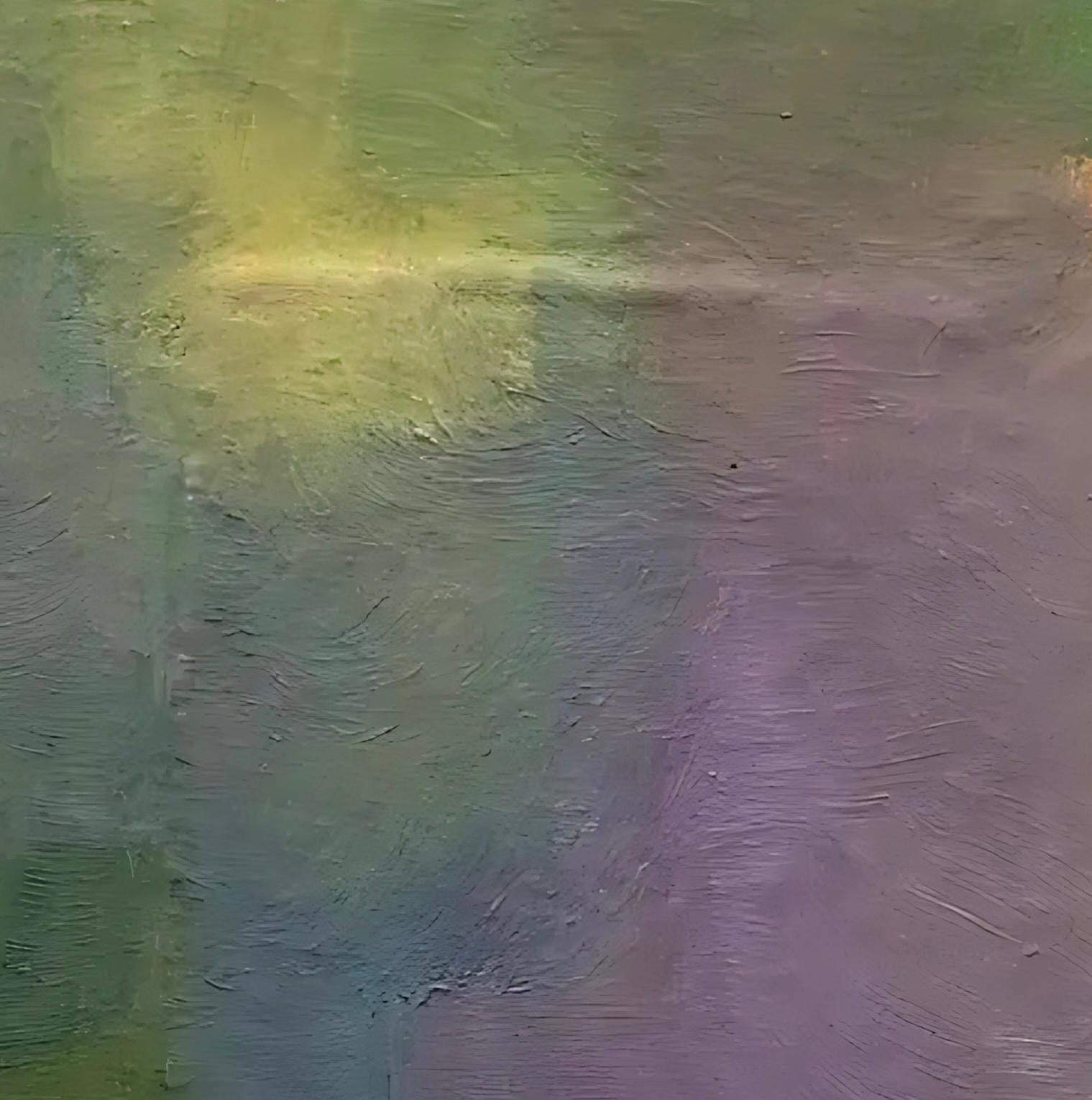 Passiflore von Gilbert Pauli - Öl auf Leinwand 50x50 cm im Angebot 5