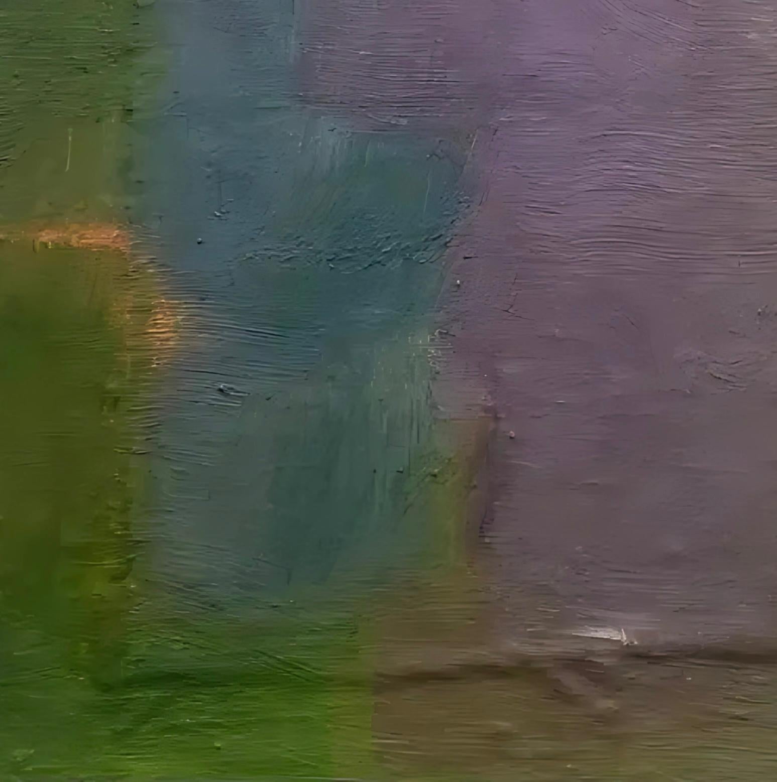Passiflore von Gilbert Pauli - Öl auf Leinwand 50x50 cm im Angebot 6