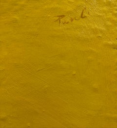 Peace flags n°2 by Gilbert Pauli - Oil on canvas 46x38 cm