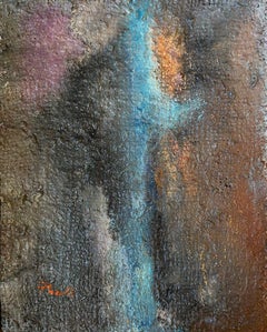 « Portrait » de Gilbert Pauli - Huile sur toile 37x30 cm