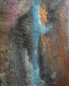 "Porter" di Gilbert Pauli - Olio su tela 37x30 cm