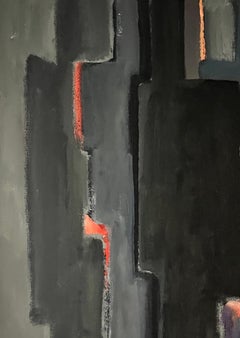 "Présence" Collection - N°1 by Gilbert Pauli - Acrylic on Jute - 110x150 cm