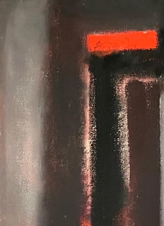 "Présence" Collection - N°12 by Gilbert Pauli - Acrylic on Jute - 100x70 cm