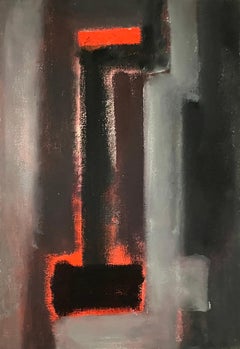 Colección "Présence" - N°12 de Gilbert Pauli - Acrílico sobre yute - 100x70 cm