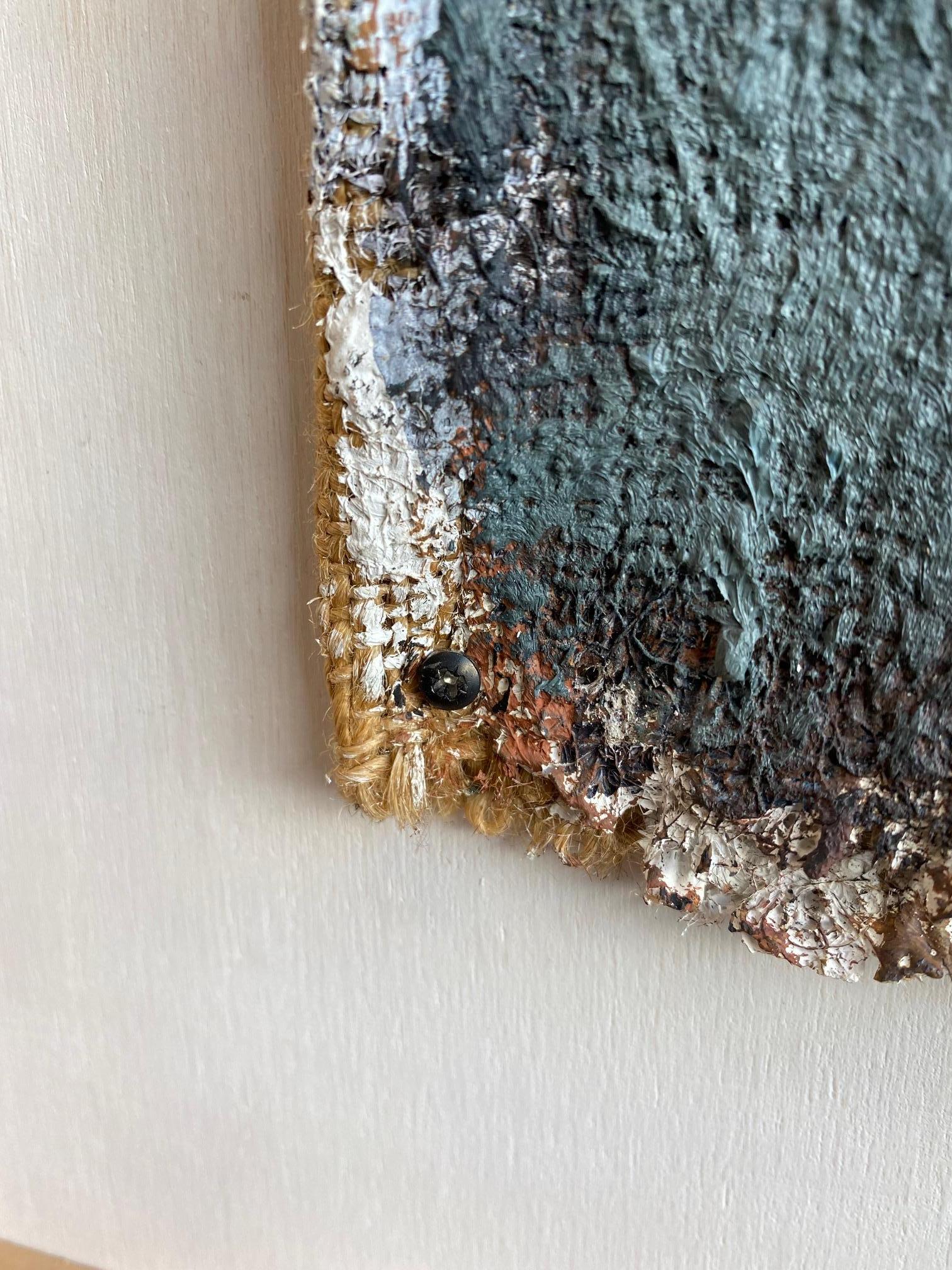 „Recueillir“ von Gilbert Pauli – Öl auf Leinwand 100x70 cm im Angebot 7