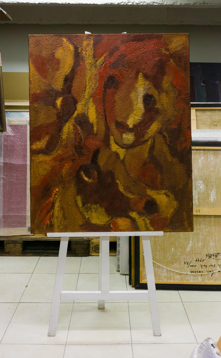 Magic dream by Gilbert Pauli - Oil on canvas 100x81 cm For Sale 1