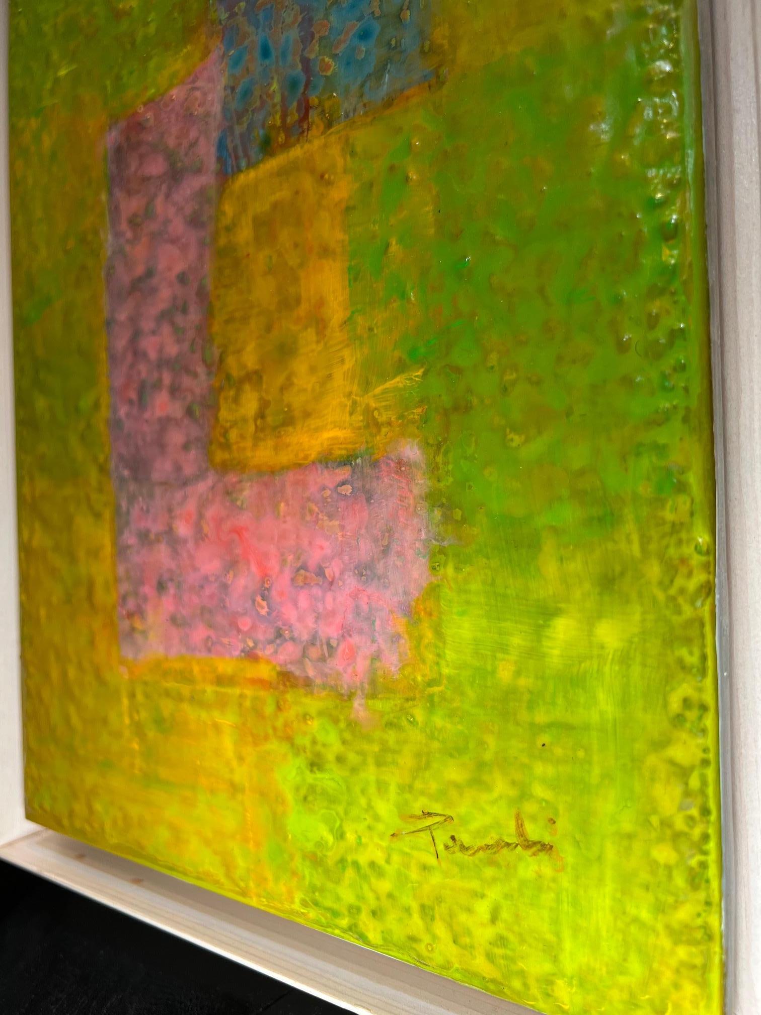 „Salix“ von Gilbert Pauli – Acryl auf Leinwand 23x31 cm im Angebot 9