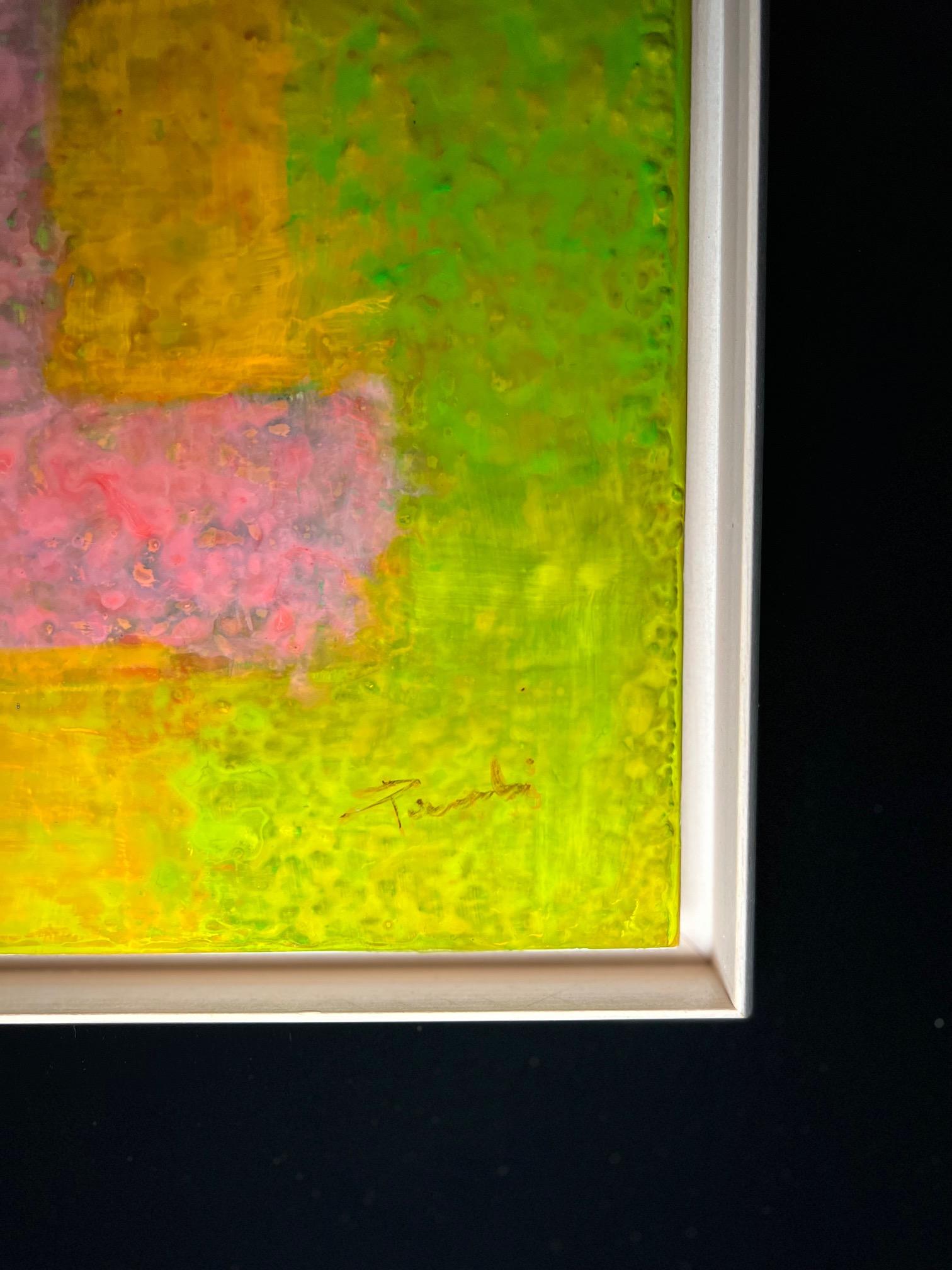 „Salix“ von Gilbert Pauli – Acryl auf Leinwand 23x31 cm im Angebot 3