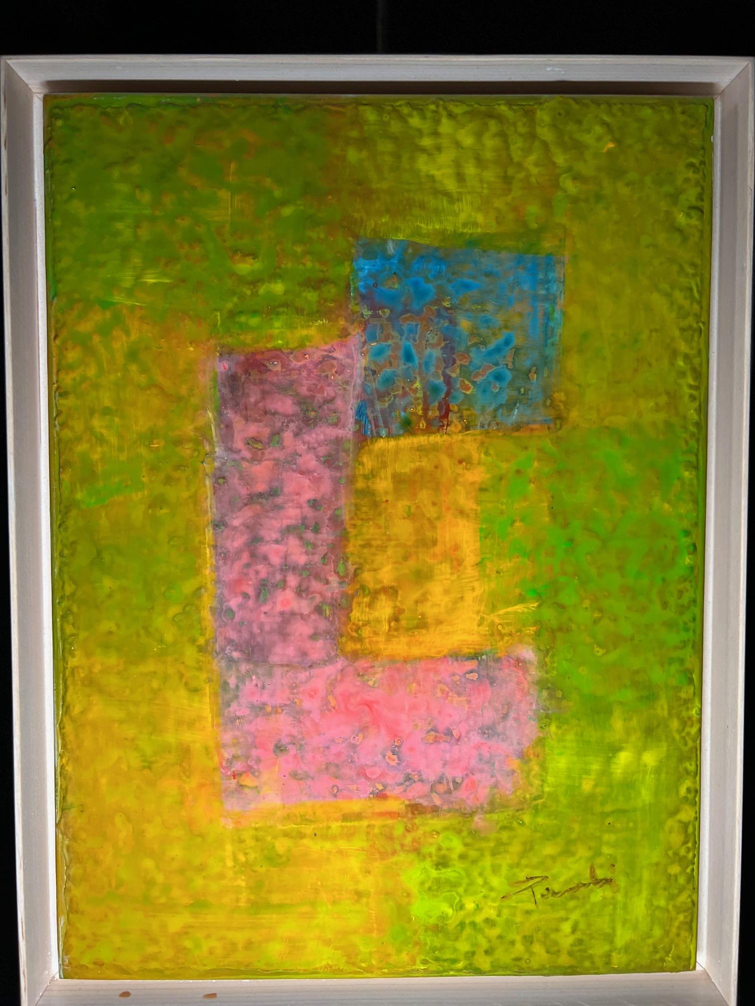 „Salix“ von Gilbert Pauli – Acryl auf Leinwand 23x31 cm im Angebot 4