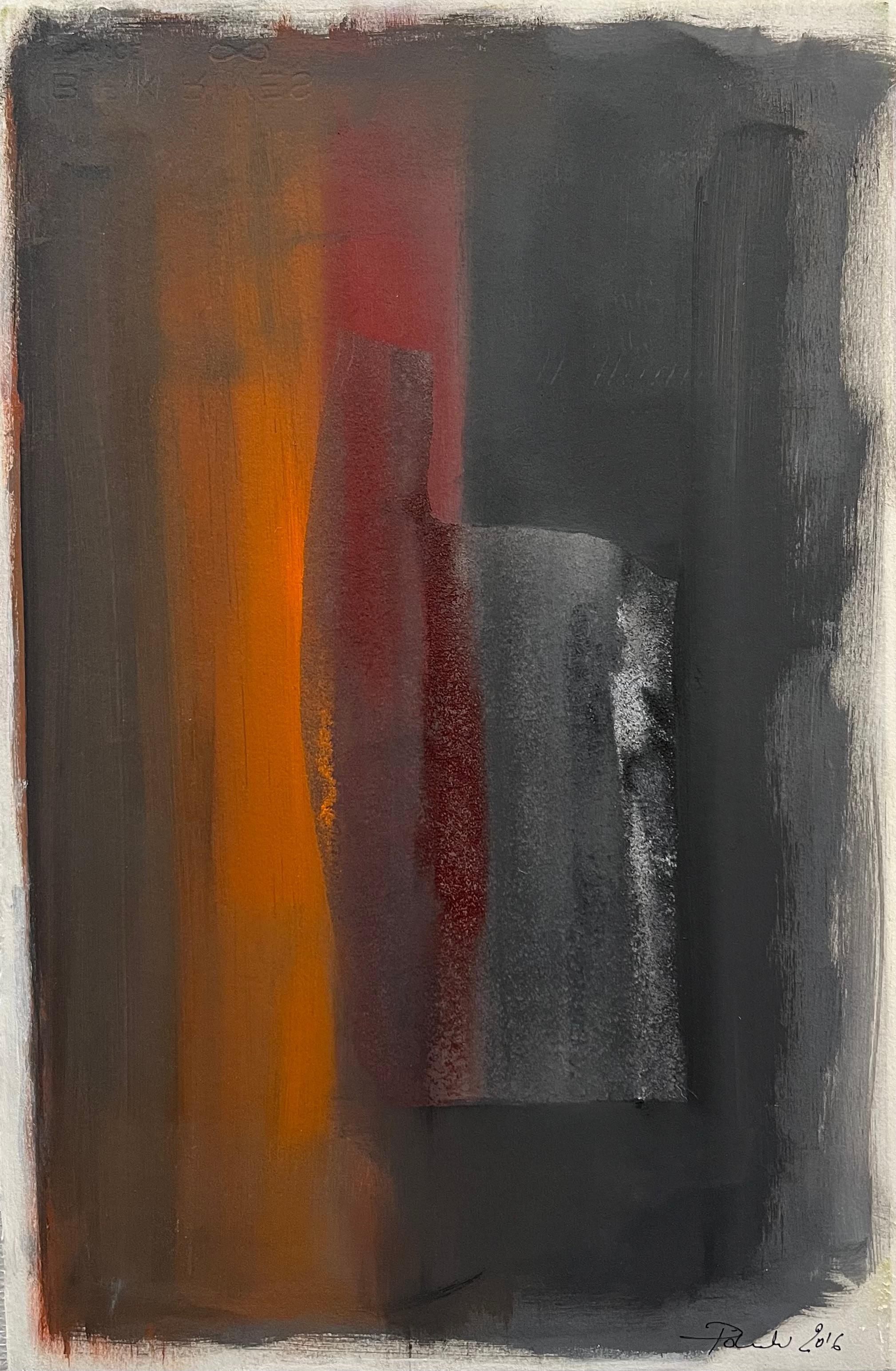 Série Pastels N°4 by Gilbert Pauli - Pastel 33x50 cm For Sale 5